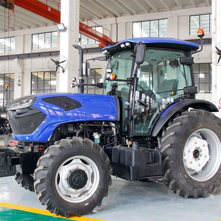 110HP High-efficiency Agricultural Cab Tractor